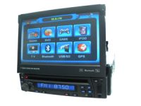Sell 7-Inch 1-DIN Car DVD With Touch Screen/Bluetooth, Built-in GPS, D