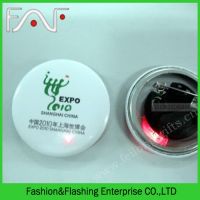 LED Tinplate Badge Flashing Tinplate Badge Fashion Badge