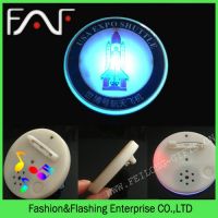 Flashing Musice Badge Button Music Badge Fashion Music Badge