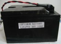 Sell 36V 10AH battery pack for e-bike