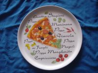 Sell Stoneware Pizza Plates with Decal