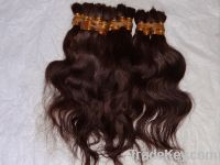 Sell body wave soft straight 100% virgin remy indian human hair bulk