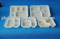 Biodegradable Disposable Food Tray, lunch tary, lunch plate