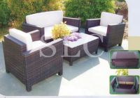 outdoor furniture-rattan sofa set my9621