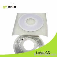 CD Labels with for CD/ DVD tracking/ renting(GYRFID)