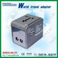 2012 HOT world travel usb adapter