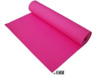 Printed yoga mat