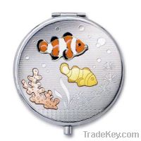 Sell Purse Mirror (Fishes Icons)