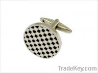 Sell black and white cufflinks CU-006-2011