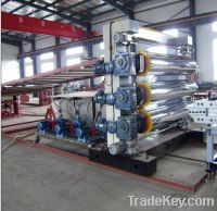 Sell extrusion machine for PVC plates/pvc plate production line
