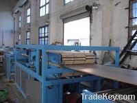 Sell Wood plastic sheet extrusion line/WPC sheet making machine