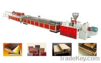 Sell WPC Extrusion Line/Wood plastic equipment /wpc making machine