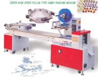 Sell : SUPER HIGH SPEED PILLOW TYPE CANDY PACKING MACHINE