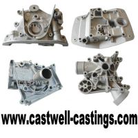 aluminum die castings parts auto parts water pump