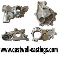 aluminum die castings parts auto parts water pump3