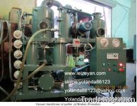 Sell vacuum transformer oil regeneration system/oil filter