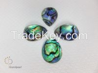 Doublet #40 15x20mm Pear Paua Shell 2