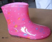 Sell rain shoe for kids.ladies and the safty shoes