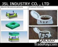 Sell Plastic toilet seat and cover mould
