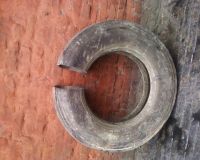 Baled tyres and used