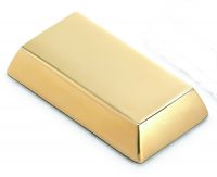Gold Ingot Paper Weight