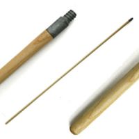 Sell Wooden broom handle-Metal Tip