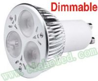 Sell led bulb led dimmable gu10 3W led bulb