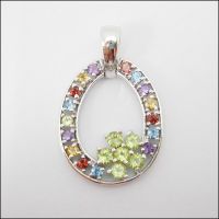 Sell Multi-crystal Pendant / Crystal / Semi-precious stone jewelry