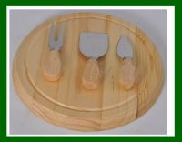 Sell bamboo cheese set/cheese cutting board set