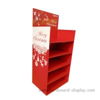 Sell Festival Gift Cardboard Floor Display Rack