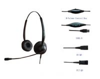 Simple Binaural wired Headset  MRD-308D