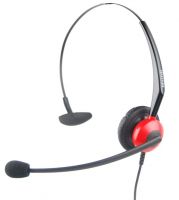 Noise Cancelling Monaural wired headset-MRD-510 Red cover