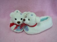 Sell plush slipper(snow bear)