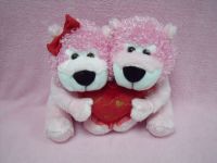 Sell sweetheart pink dog couple