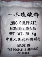 Manufacture the best quality monohydrate zinc sulphate