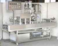 auto. cup/tray sealing & filling machine