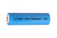 Li-Fes2 battery