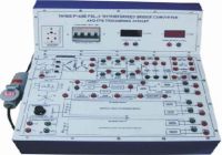 Three Phase Fully Controlled Thyristorized Bridge Converter With Trigg