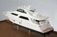 78ft luxury white yacht model