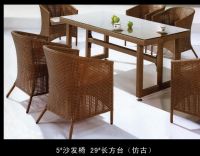 Sell PE rattan chair