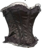 Corset With Satin G-String Set