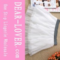 White Chiffon Skirt