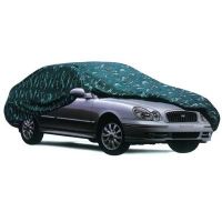 Army-green car cover