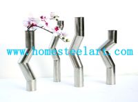 stainless steel flower vase, flower vase, vase, metal flower vase