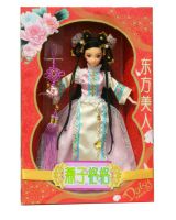 Sell Chinese national pretty girl doll in Acient Costume