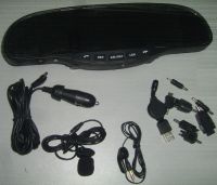 Sell S019 bluetooth rearview mirror handsfree car kit