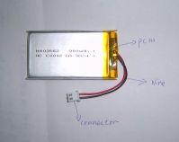 Li-Polymer rechargeable  battery H403562 3.7V 900mAh