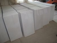 Sell pure white marble slabs and tiles