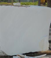 Pure White marble blocks