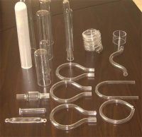 Sell deep processed quartz tube different shape quartz tube